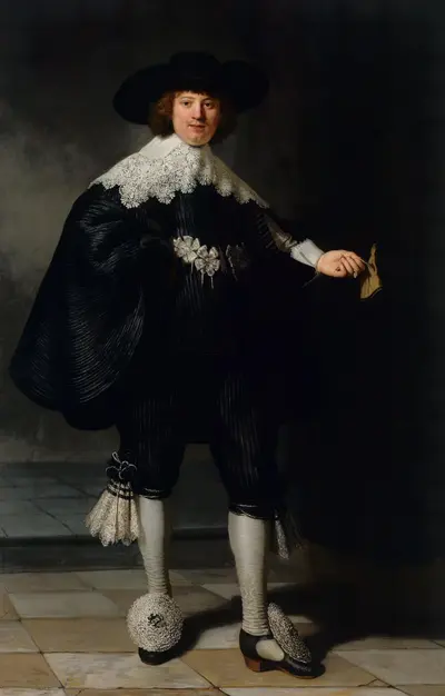 Portrait of Marten Soolmans — Rembrandt van Rijn