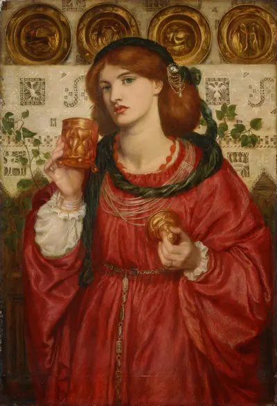 The Loving Cup — Dante Gabriel Rossetti