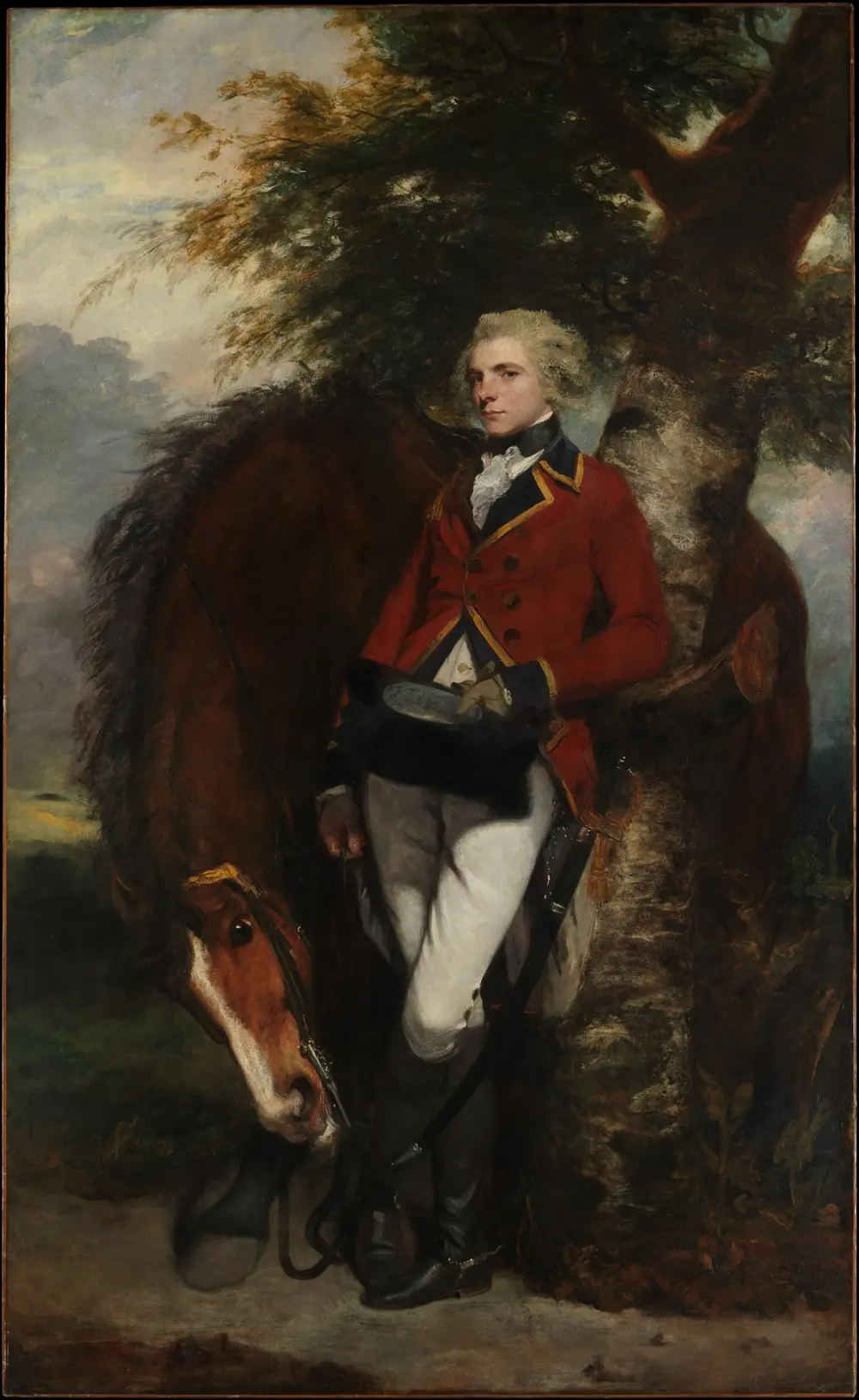 Captain George K. H. Coussmaker, Grenadier Guards (1759–1801) — Joshua Reynolds