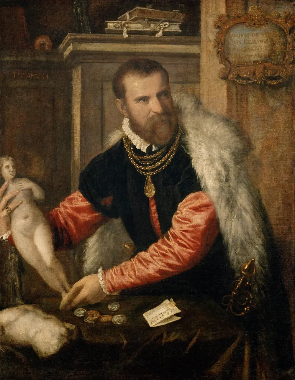 Portrait of Jacopo Strada — Titian
