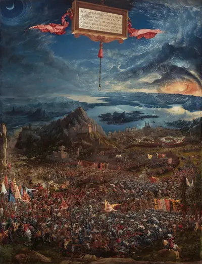 The Battle of Alexander at Issus — Albrecht Altdorfer