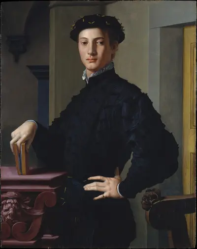 Portrait of a Young Man with a Book — Agnolo Bronzino
