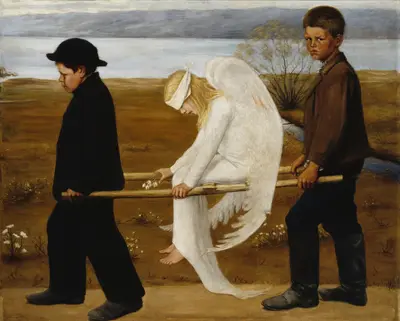 The Wounded Angel — Hugo Simberg