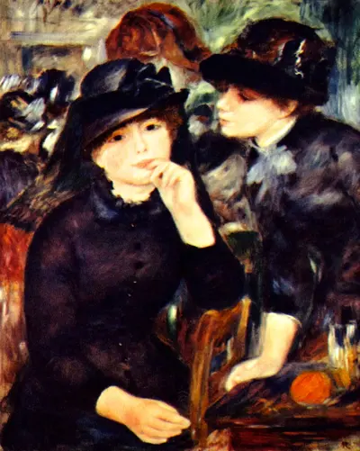 Young Girls in Black — Pierre-Auguste Renoir