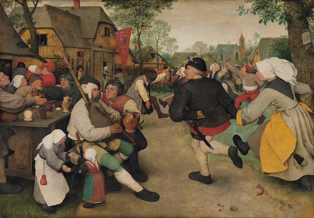 The Peasant Dance — Pieter Brueghel the Elder