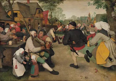 The Peasant Dance — Pieter Brueghel the Elder