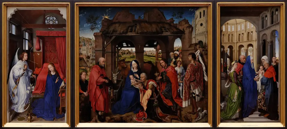 Columba Triptych — Rogier van der Weyden