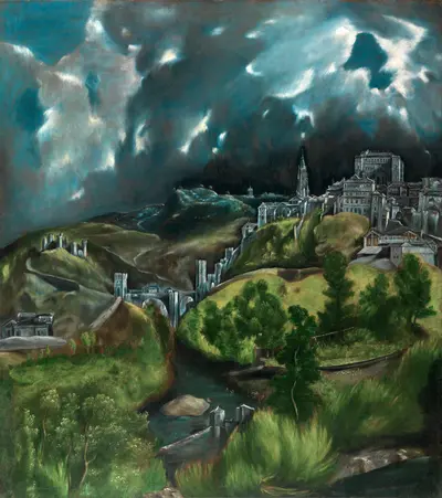 View of Toledo — El Greco