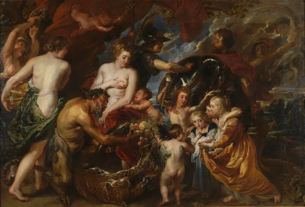 Minerva Protects Pax from Mars — Peter Paul Rubens