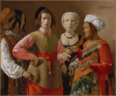 The Fortune Teller — Georges de La Tour