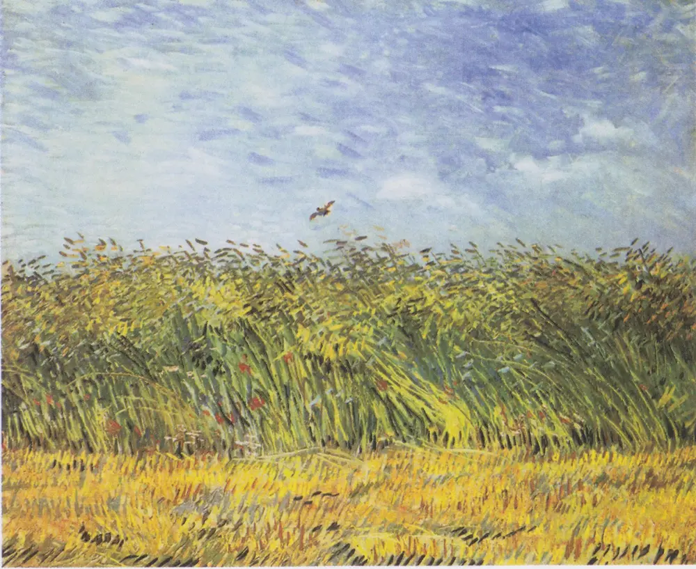Wheat Field with a Lark — Vincent van Gogh