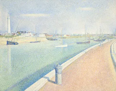 The Channel of Gravelines, Petit Fort Philippe — Georges Seurat