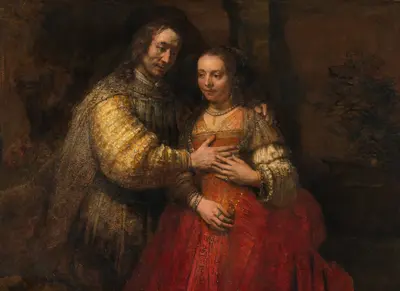 The Jewish Bride — Rembrandt van Rijn