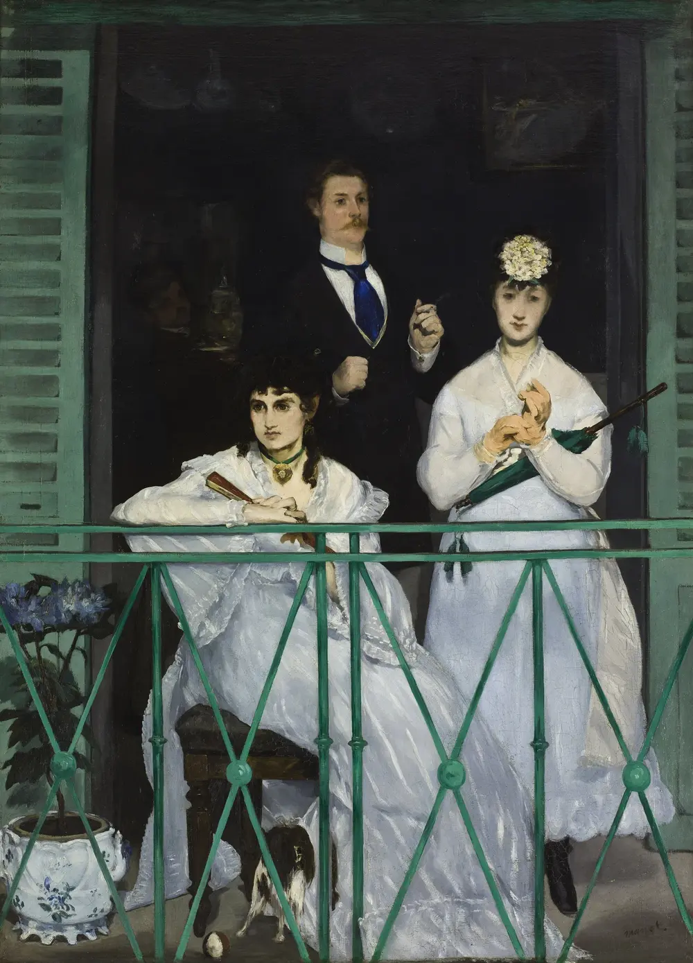 The Balcony — Édouard Manet