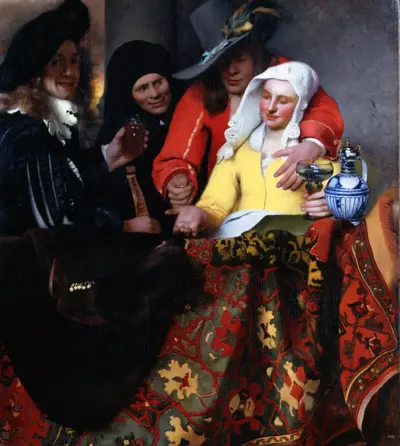 The Procuress — Johannes Vermeer