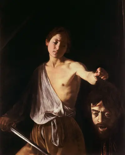 David with the Head of Goliath — Caravaggio