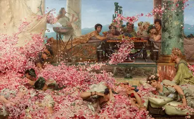 The Roses of Heliogabalus — Lawrence Alma-Tadema