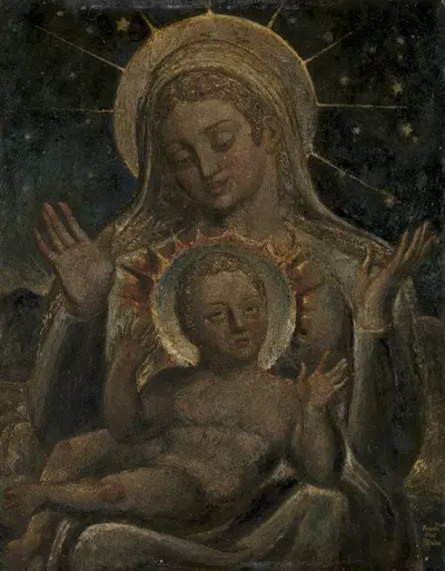 Virgin and Child — William Blake