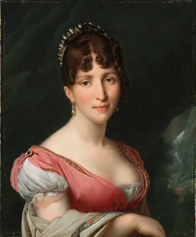 Portrait of Hortense de Beauharnais — Anne-Louis Girodet-Trioson