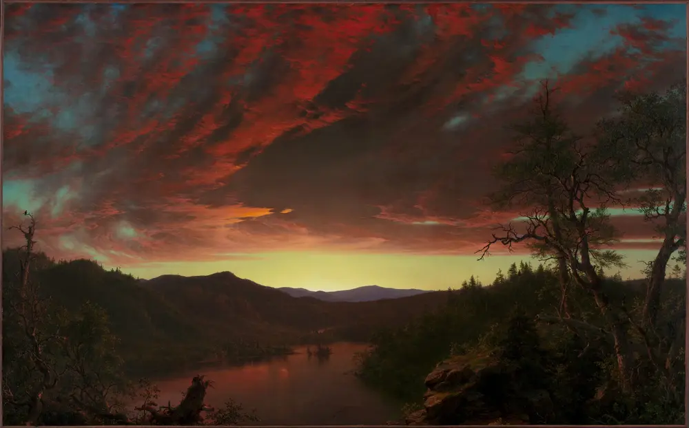 Twilight in the Wilderness — Frederic Edwin Church