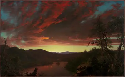 Twilight in the Wilderness — Frederic Edwin Church