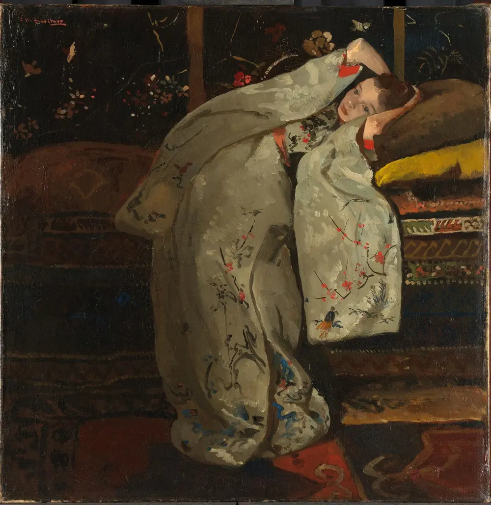 Girl in a White Kimono — George Hendrik Breitner