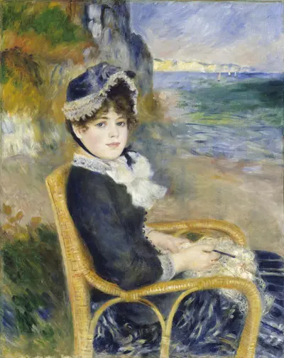 By the Seashore — Pierre-Auguste Renoir