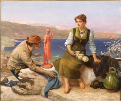 The Potter's Courtship — Arthur Hughes