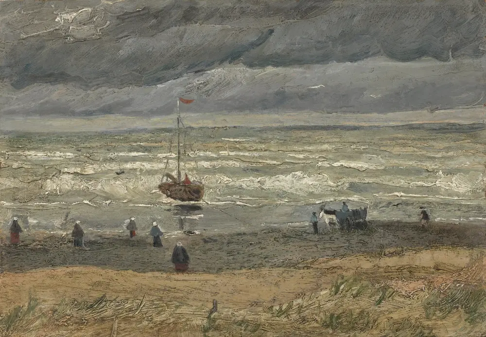 View of the Sea at Scheveningen — Vincent van Gogh