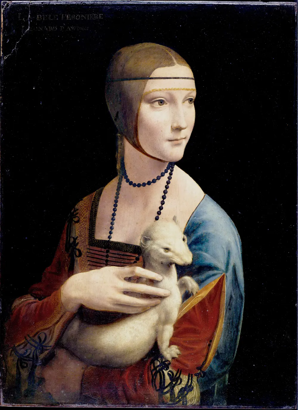 Lady with an Ermine (Portrait of Cecilia Gallerani) — Leonardo da Vinci