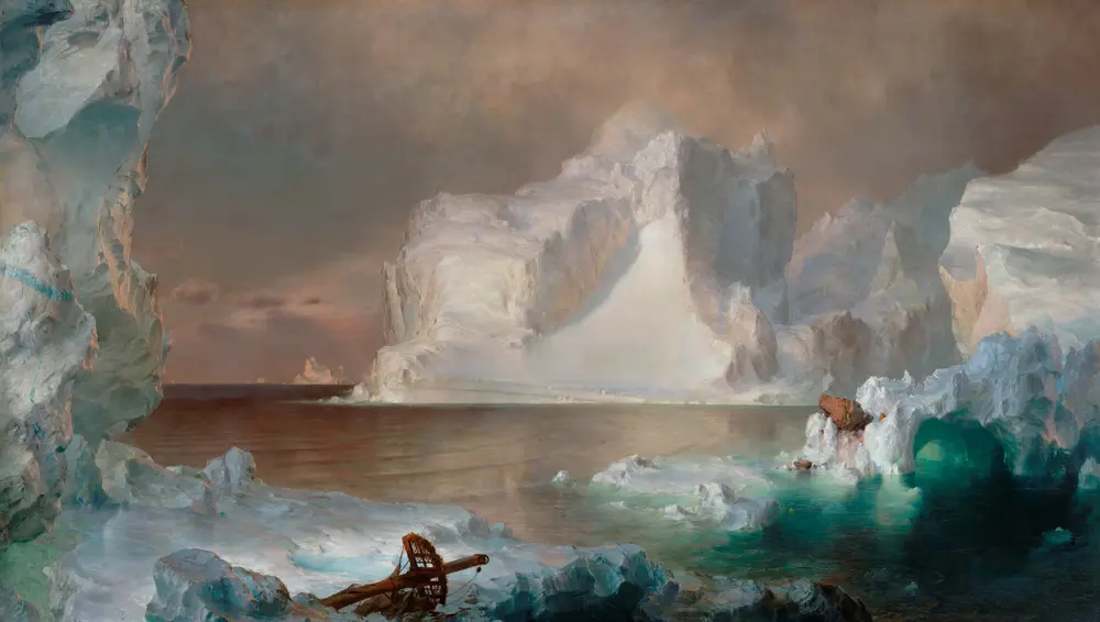 The Icebergs — Frederic Edwin Church