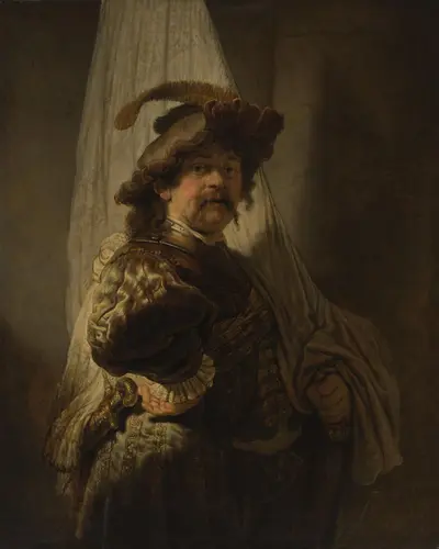 The Standard Bearer — Rembrandt van Rijn