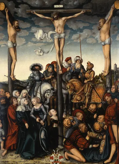 Crucifixion — Lucas Cranach the Elder