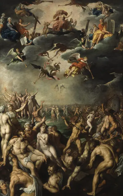 The Last Judgement — Jacob de Backer (Flemish, 1545-1595)