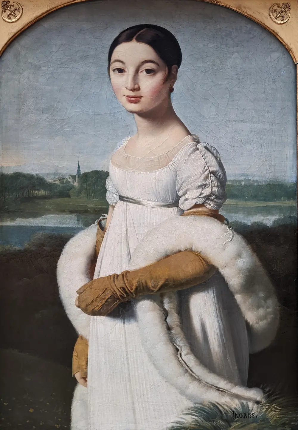 Mademoiselle Caroline Rivière — Jean Auguste Dominique Ingres
