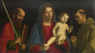 The Virgin and Child with Saint Paul and Saint Francis