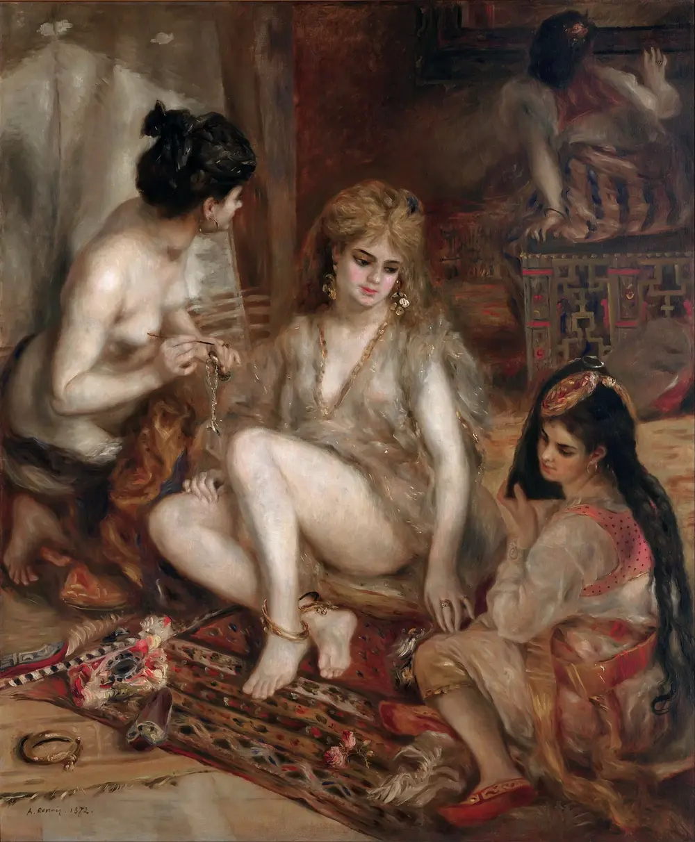 Parisian Women in Algerian Dress (The Harem) — Pierre-Auguste Renoir
