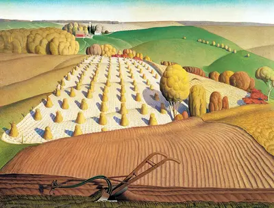 Fall Plowing — Грант Вуд