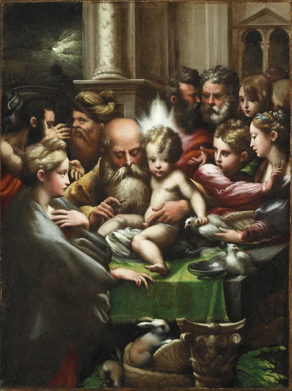 The Circumcision — Parmigianino