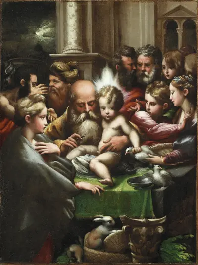 The Circumcision — Parmigianino