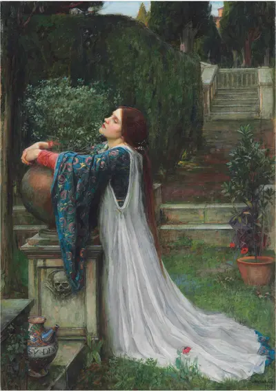 Isabella and the pot of basil — John William Waterhouse