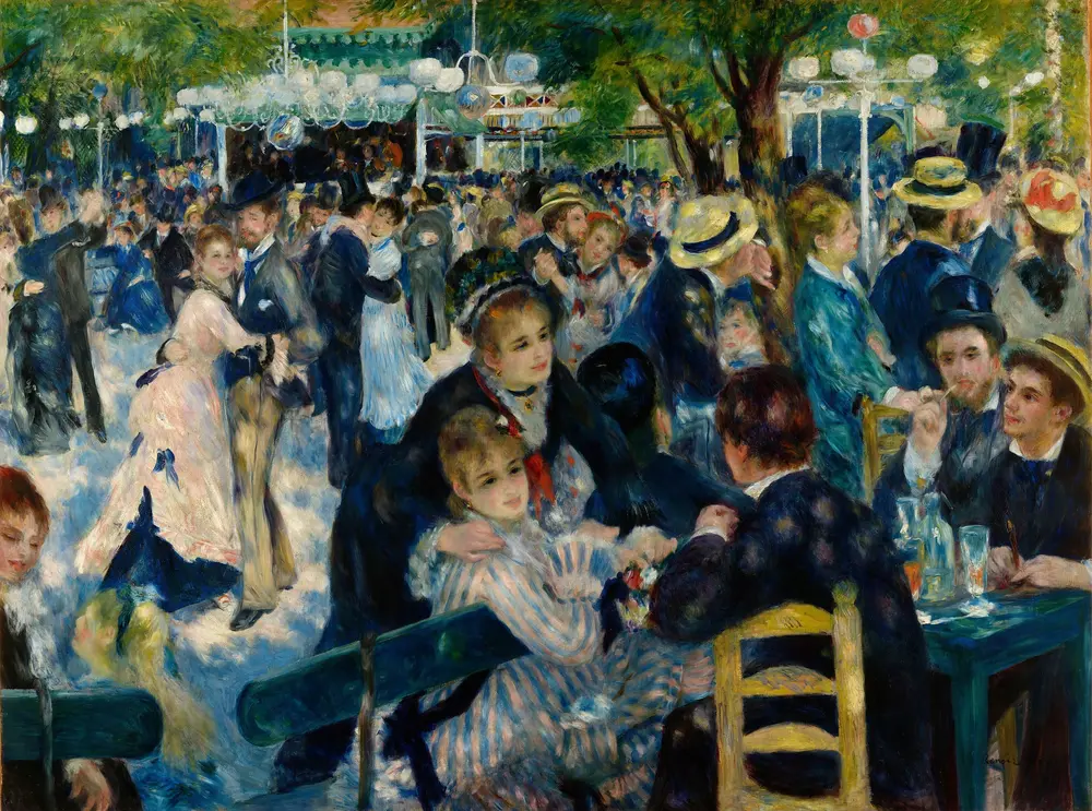 Bal du moulin de la Galette — Pierre-Auguste Renoir
