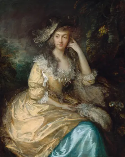 Frances Susanna, Lady de Dunstanville — Thomas Gainsborough