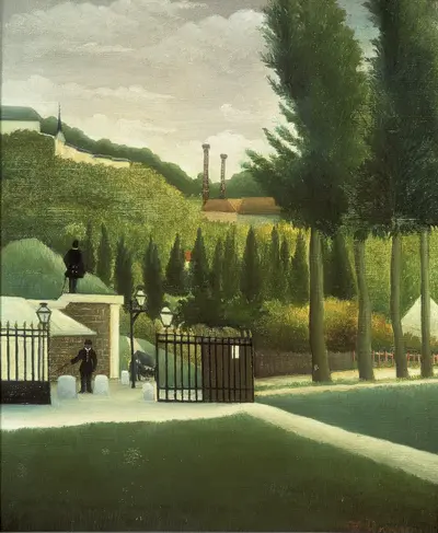 Toll Gate/The Customs Post — Henri Rousseau