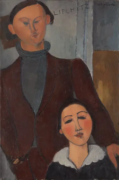 Jacques and Berthe Lipchitz — Amedeo Modigliani
