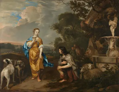 The Meeting of Granida and Daifilo — Jan Mijtens