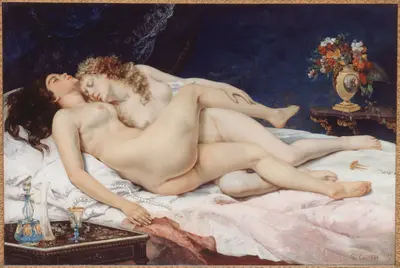 The Sleepers — Gustave Courbet