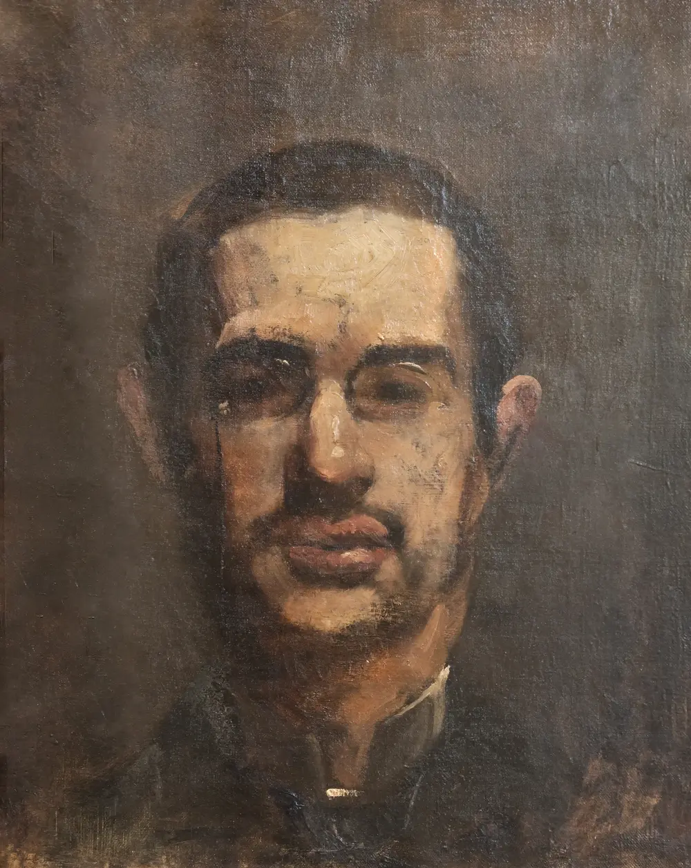 (Albi) Musée Toulouse-Lautrec - Portrait de Toulouse Lautrec, tête nue, de face (1883) - Javal — Maxime Dethomas