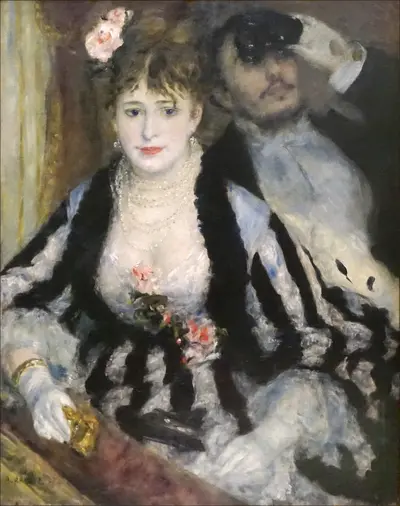 La loge — Pierre-Auguste Renoir
