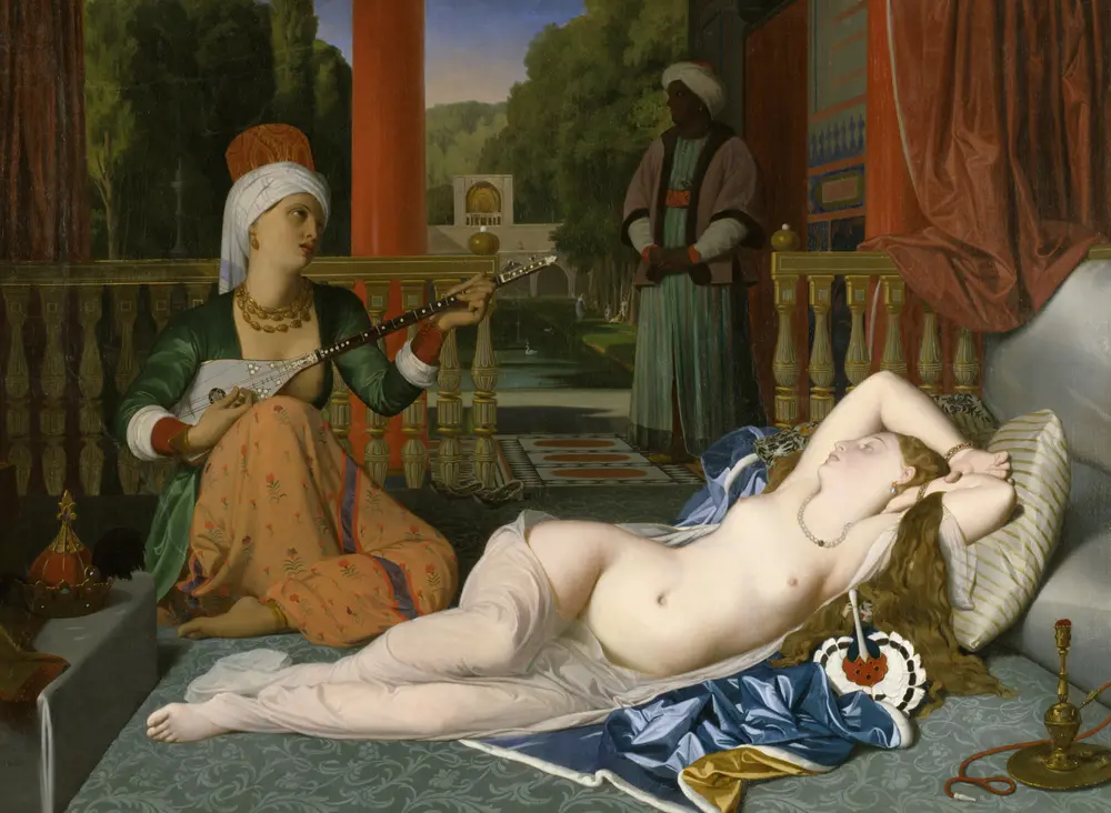 Odalisque with Slave — Jean Auguste Dominique Ingres